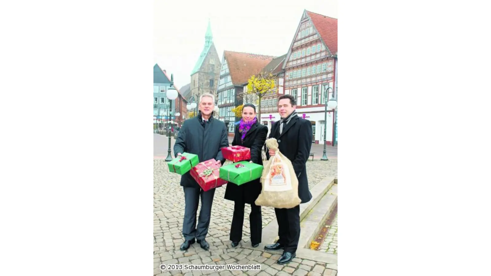 Bis auch der Letzte wirklich in weihnachtlicher Stimmung ist (Foto: ag)