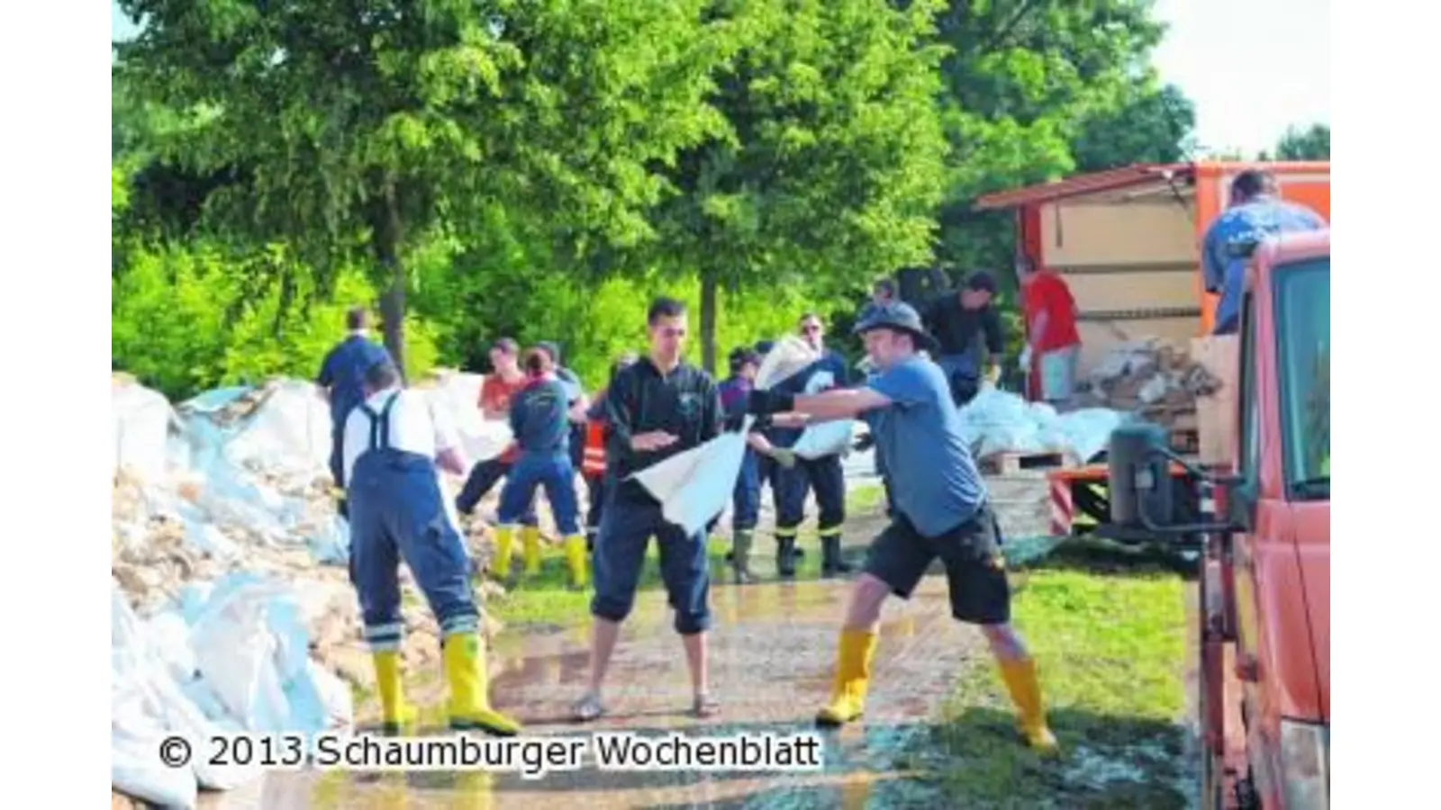 Endloser Kampf gegen die Fluten (Foto: red)