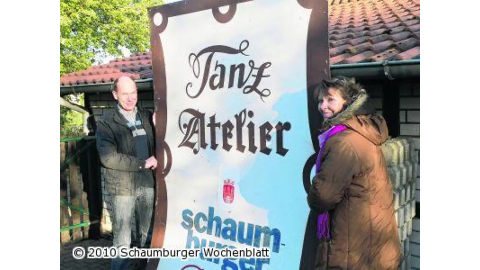 Sogar das alte Schild ist noch da (Foto: al)