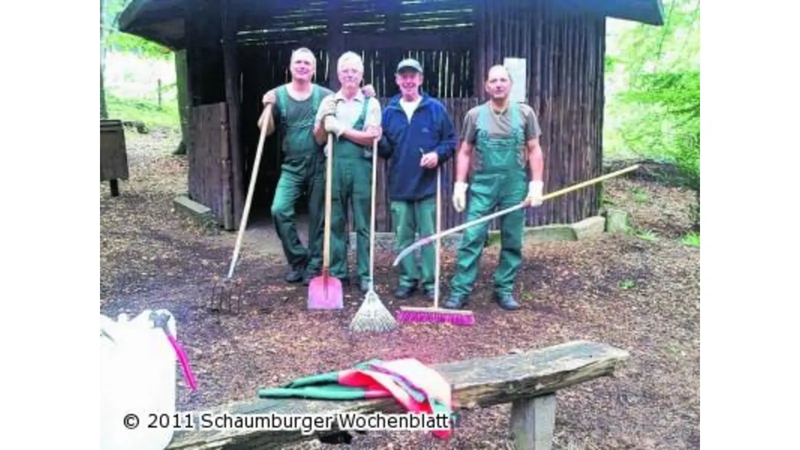 Schutzhütte wieder bestens in Schuss (Foto: pd)