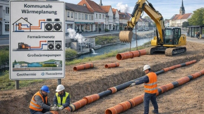 Kommunale Wärmeplanung: Untersucht wird derzeit die Machbarkeit eines Wärmenetzes mit verschiedenen Versorgungsvarianten.  (Foto: KI generiertes Bild)