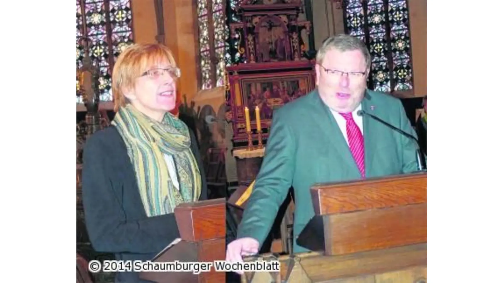 Astrid Bunselmeyer hielt ihre letzte Predigt in Sankt Nikolai (Foto: km)