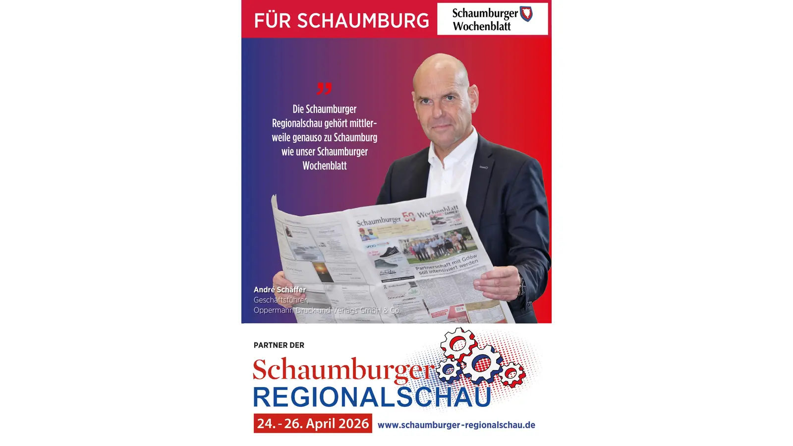 Unser Geschäftsführer Andre Schäffer ist ein Unterstützter der Regionalschau. (Foto: bb)