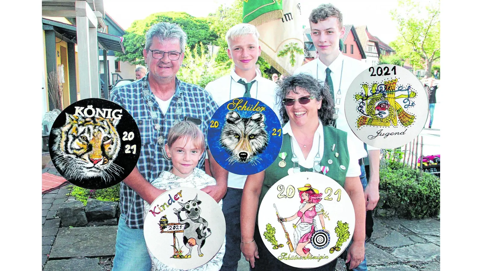 Schützenkönige ausgeschossen (Foto: red)