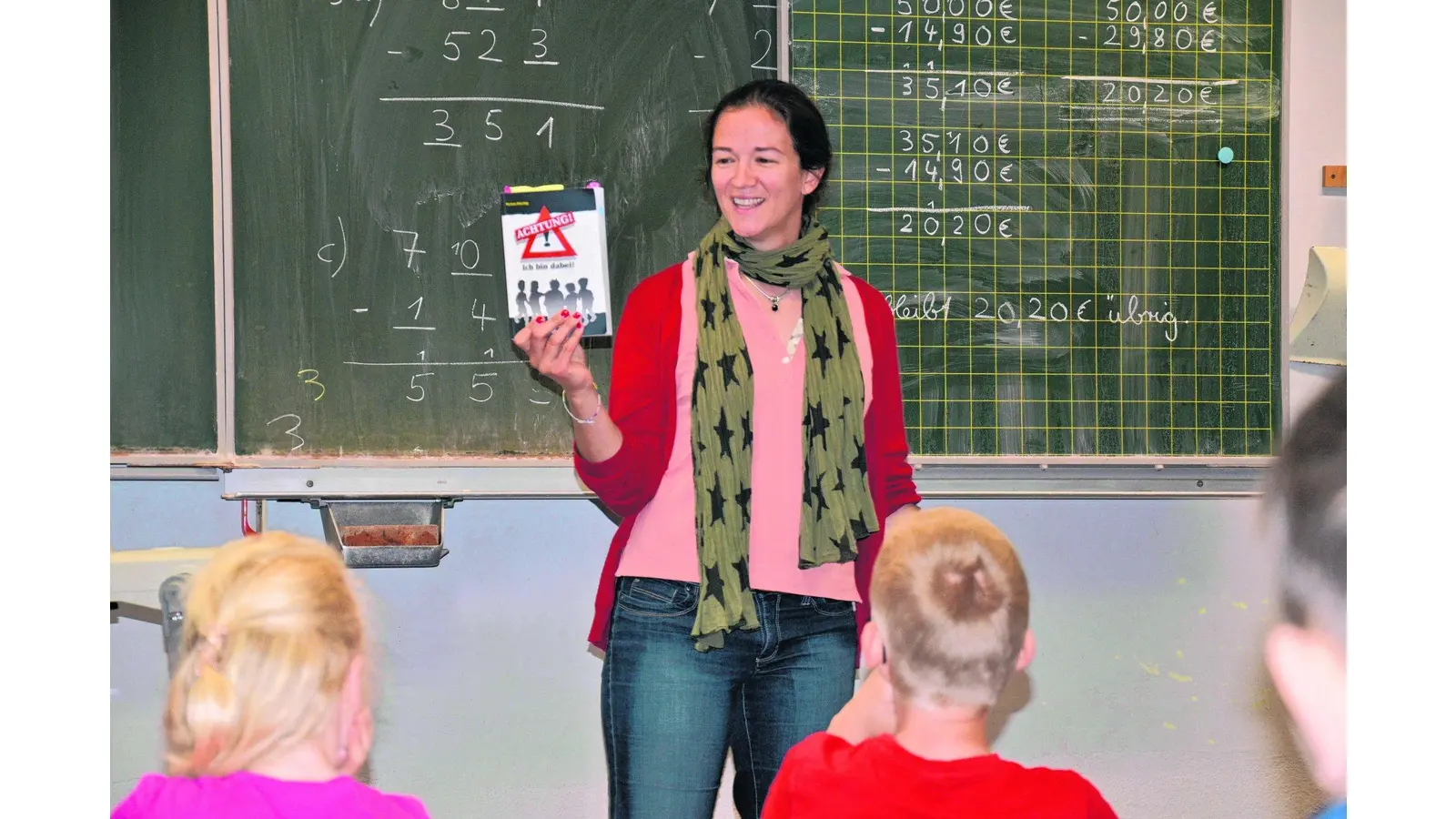 Wie im wahren Schulleben geschrieben (Foto: bt)