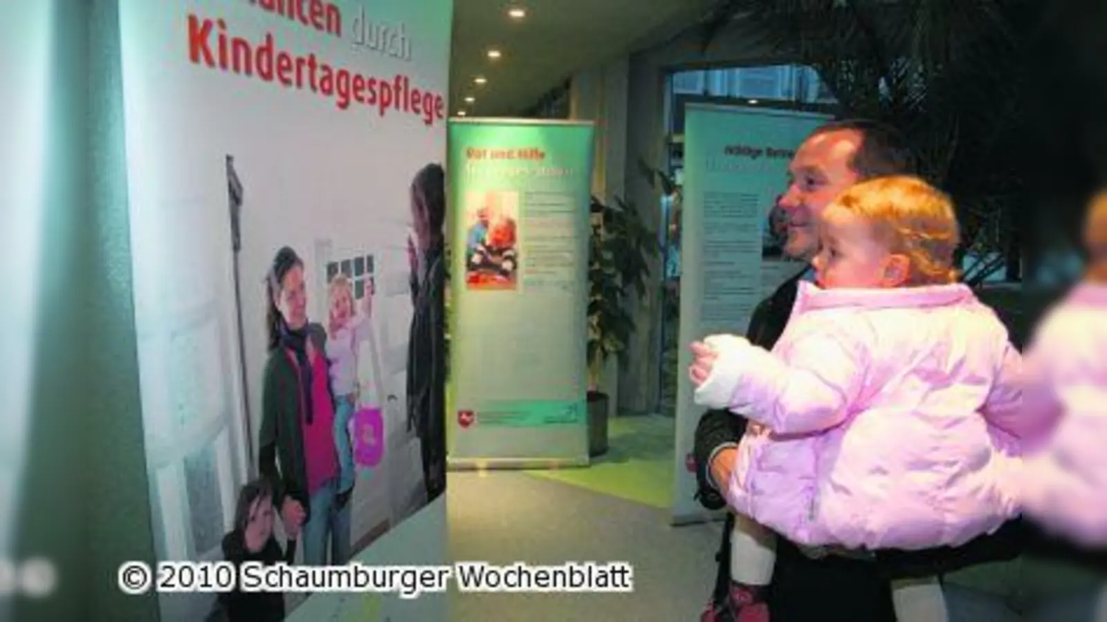 Ausstellung informiert über Kindertagespflege (Foto: bb)