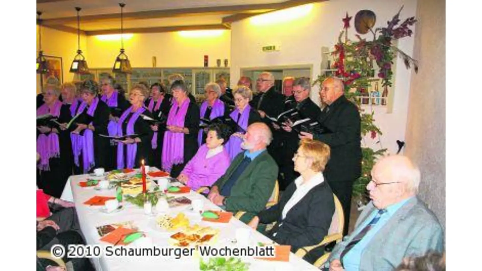 Viel Applaus für den Gemischten Chor (Foto: red)