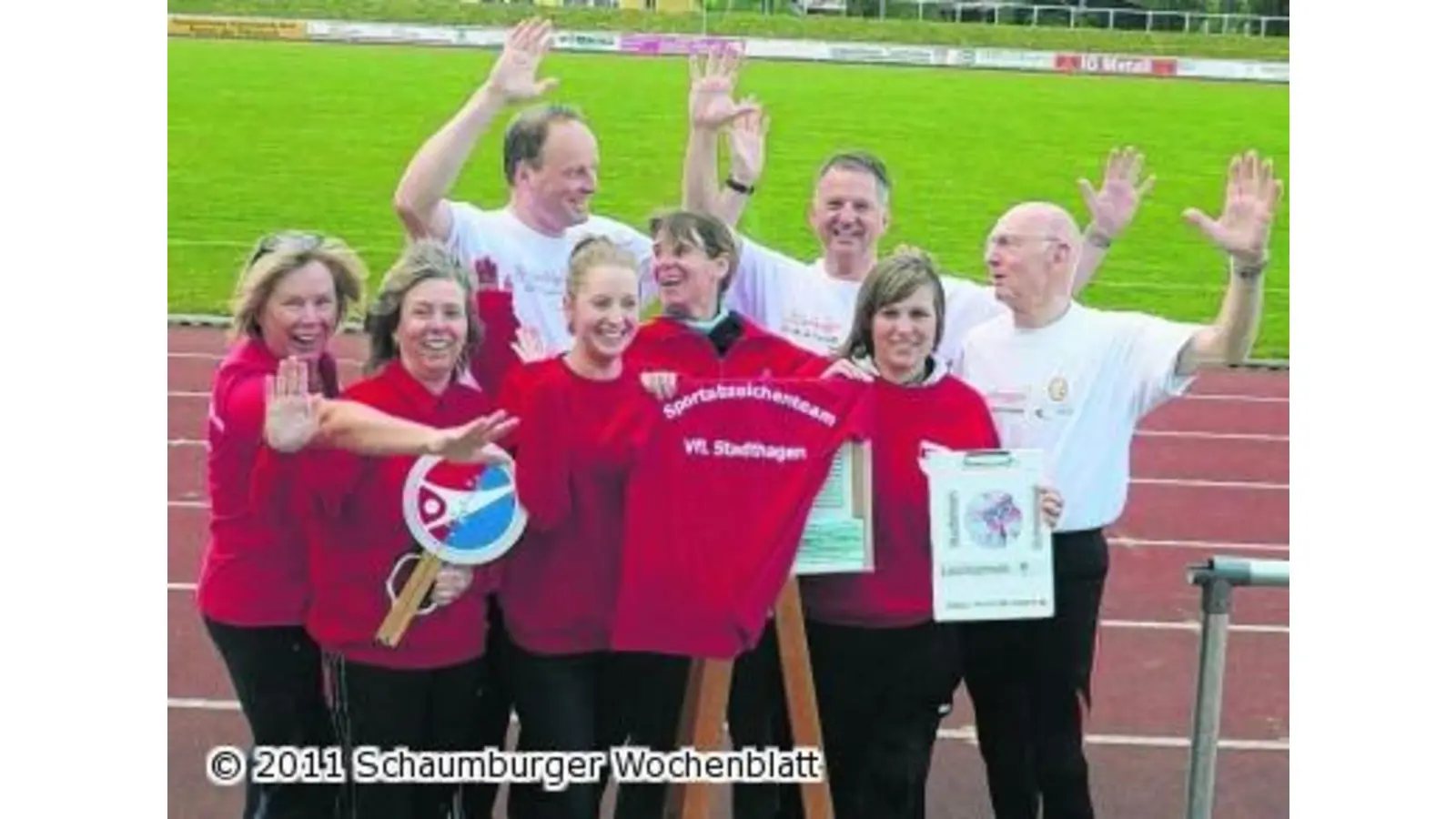 Neue Prüferinnen beim VfL Stadthagen am Start (Foto: wtz)