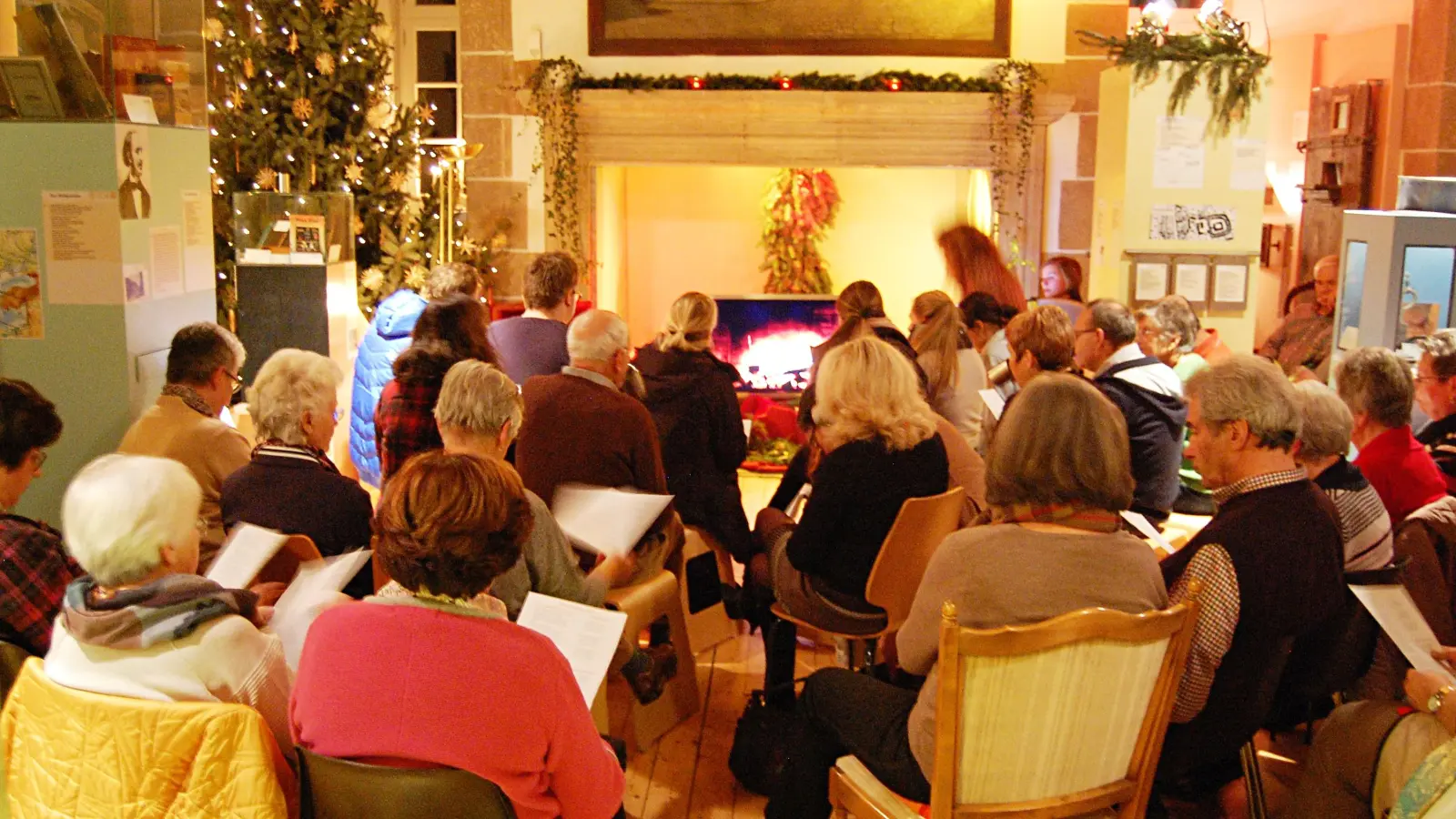 Weihnachtliches Ambiente im Rodenberger Museum lädt im Advent zum Innehalten ein. (Foto: Museumsinsel Rodenberg)