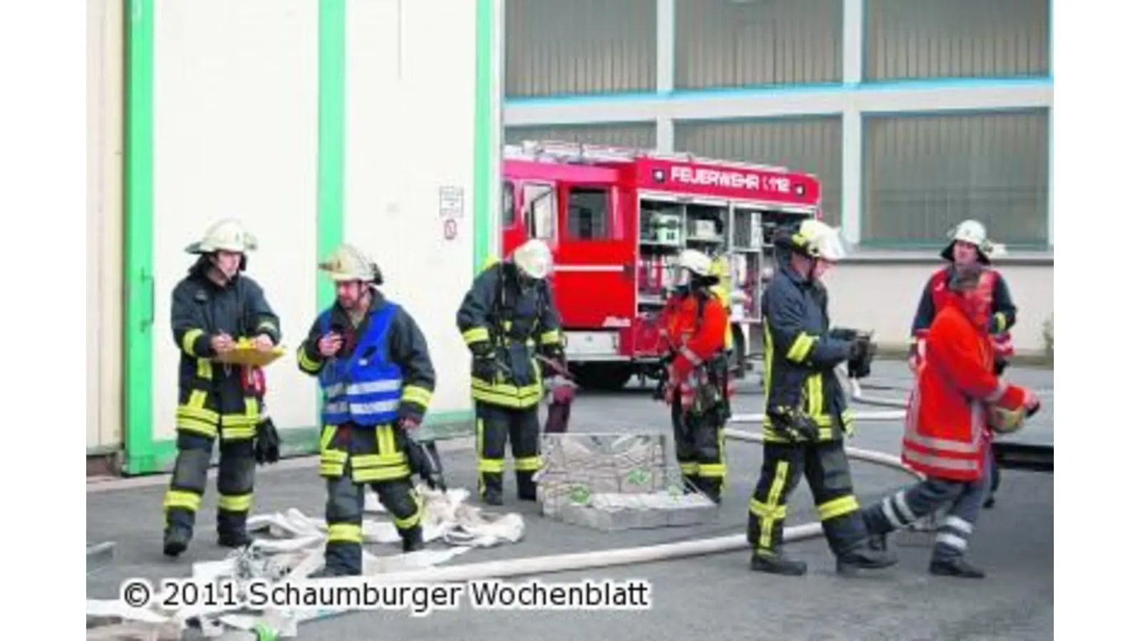 Feuerwehr übt mit verbessertem Konzept (Foto: red)