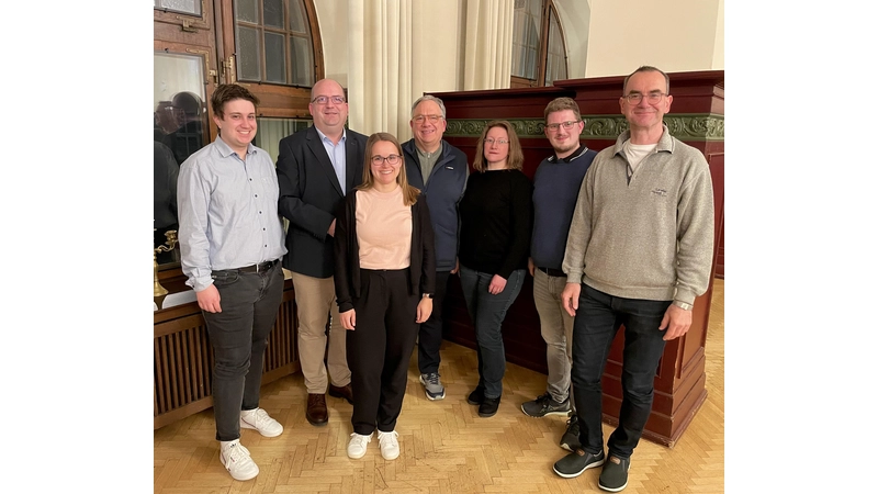 Der neue Vorstand besteht aus Laurin Wedemeier, Dirk Hasse, Marleen Wedemeier, Arne Koller, Sandra Huder, Jan Bonorden, Carsten Hoebbel. (Foto: privat)