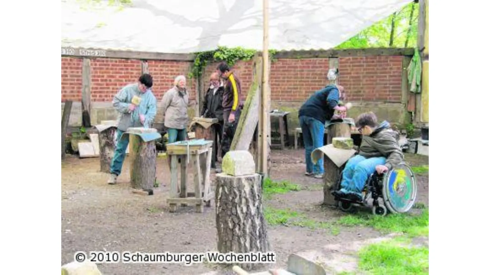 Bildhauerkunst gemeinsam entdecken (Foto: jl)