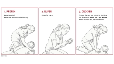 Das Klinikum Schaumburg bietet einen Crash-Kurs zum Thema Wiederbelebung an.  (Foto: privat)