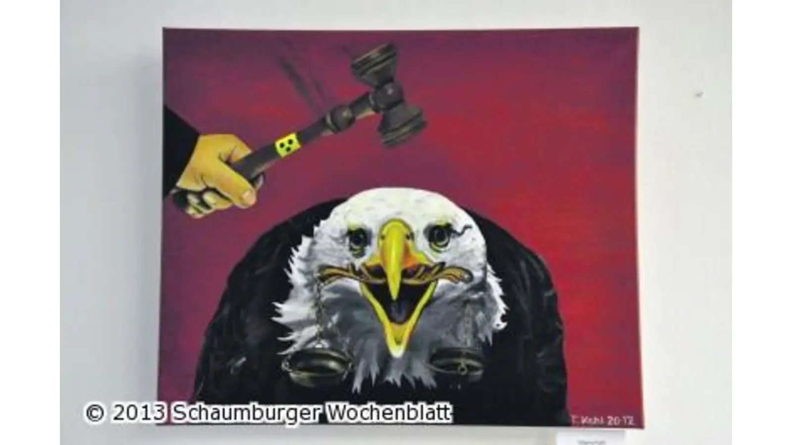 Die Justiz ist im Bild (Foto: nb)