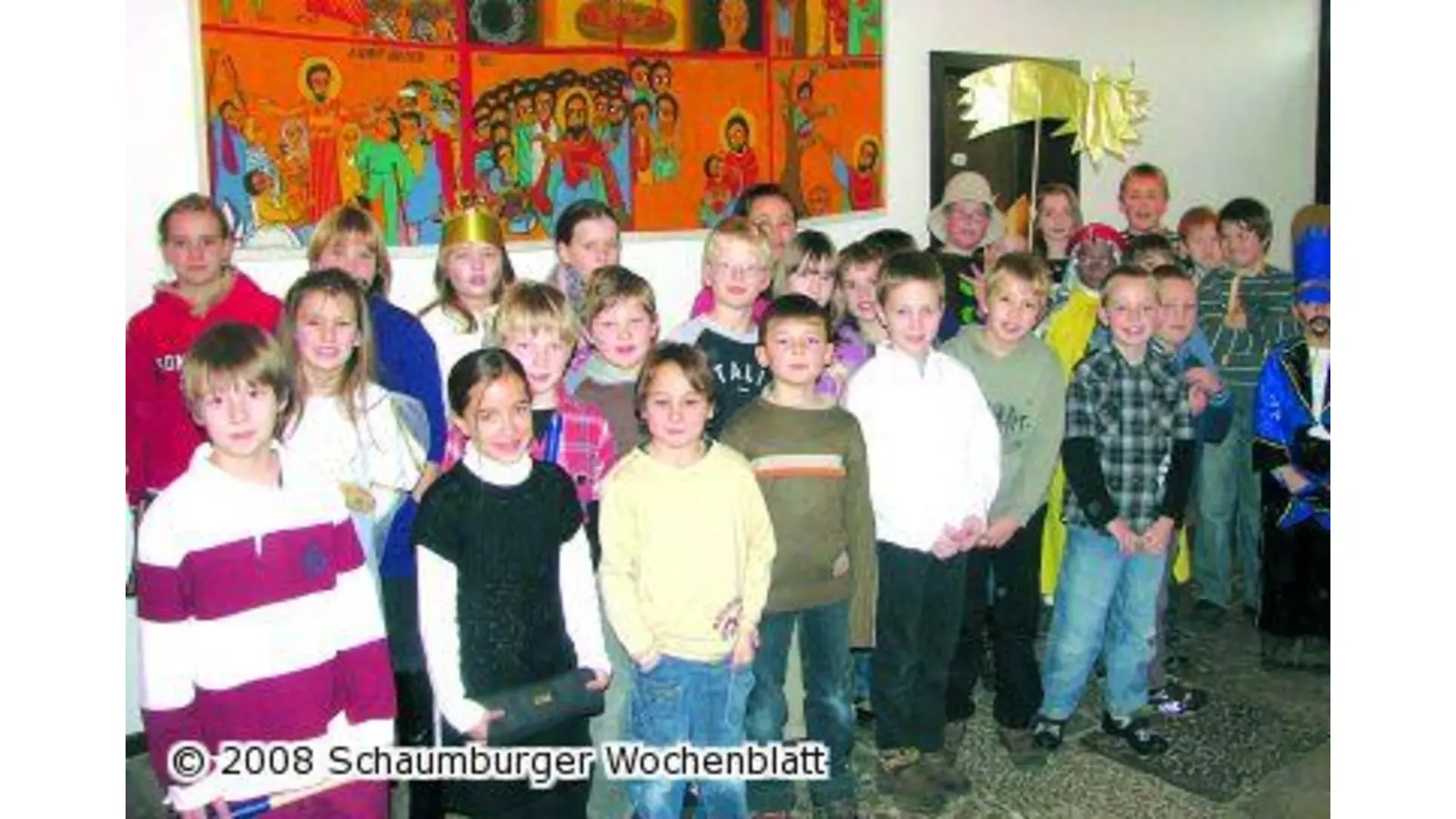 Weihnachtsfeier für Senioren mit vielen Kindern als Künstler (Foto: km)