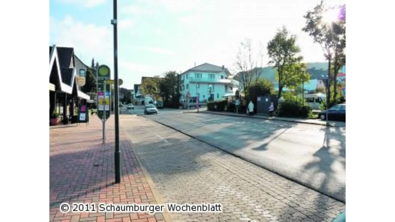 Radschutzstreifen und viele Stellplätze (Foto: pd)