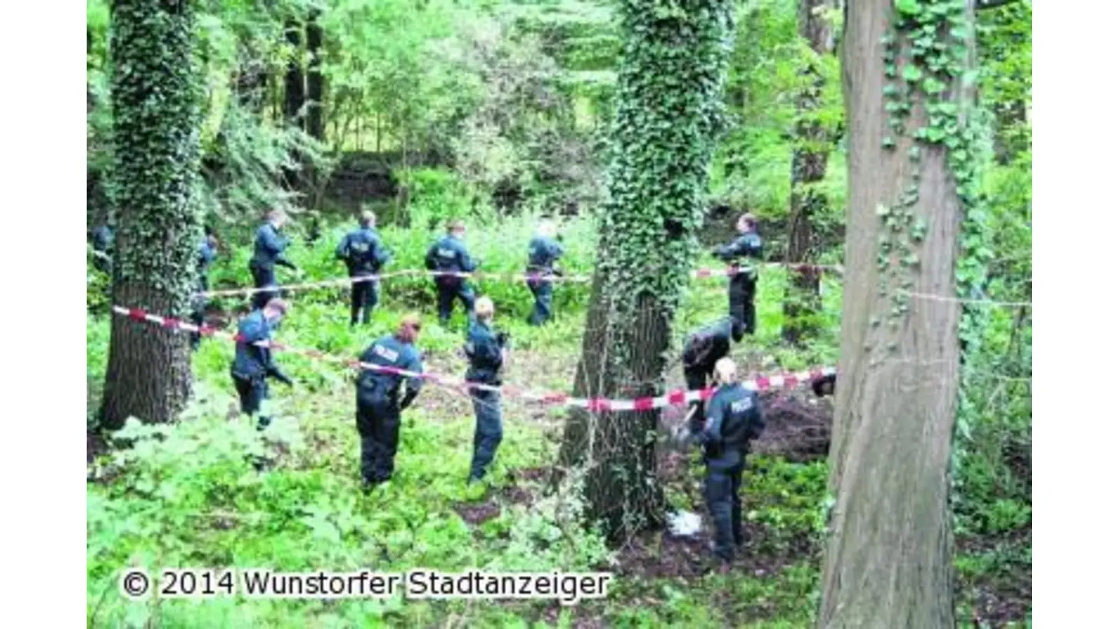 Die Polizei findet Skelettteile (Foto: gi)