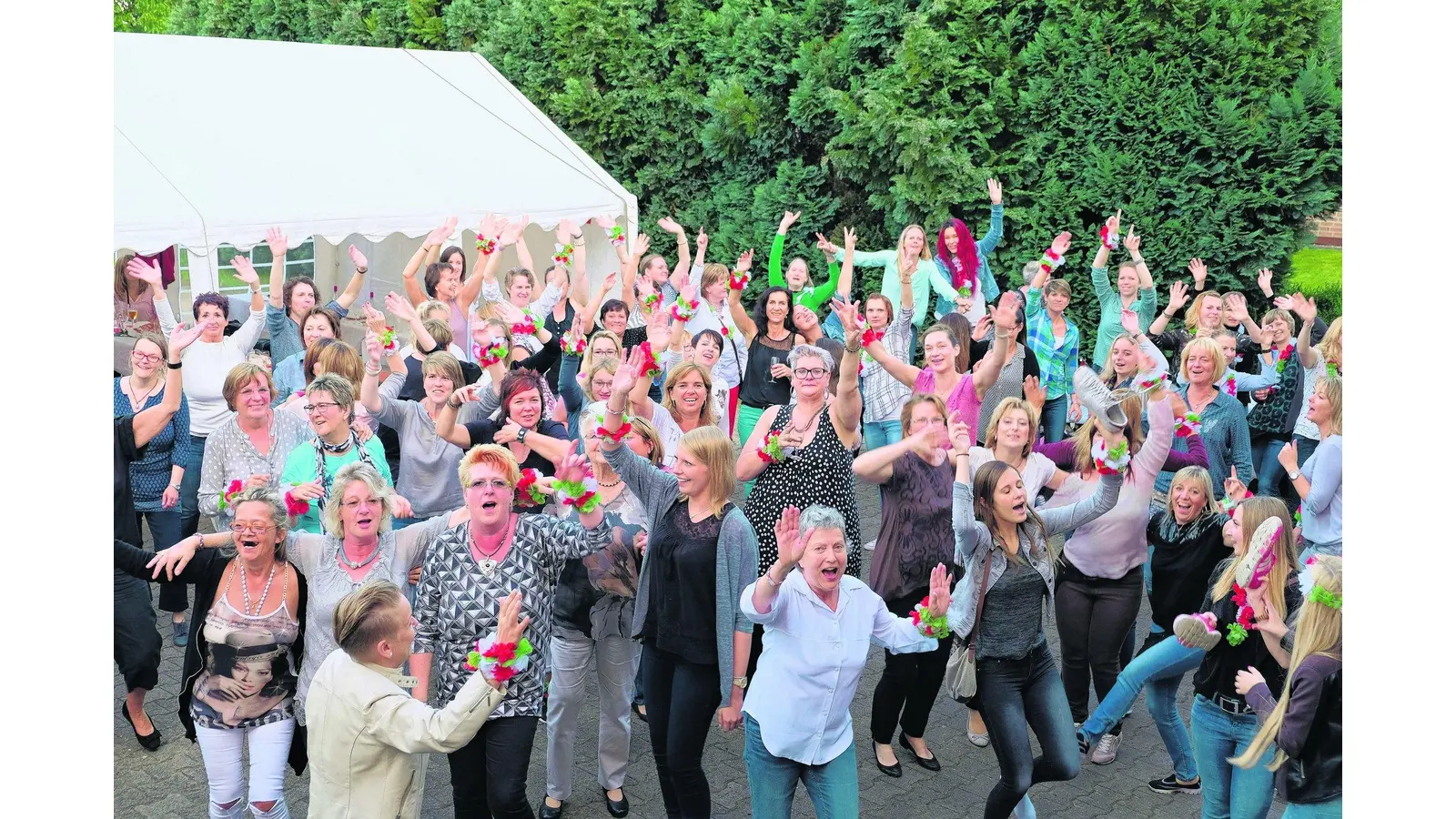 Wenn die Damenwelt feiert was das Zeug hält (Foto: jl)