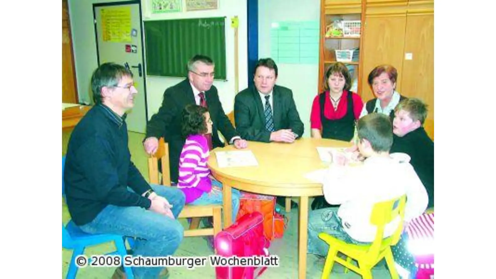 Schule am Bürgerwald bekommt Besuch (Foto: red)