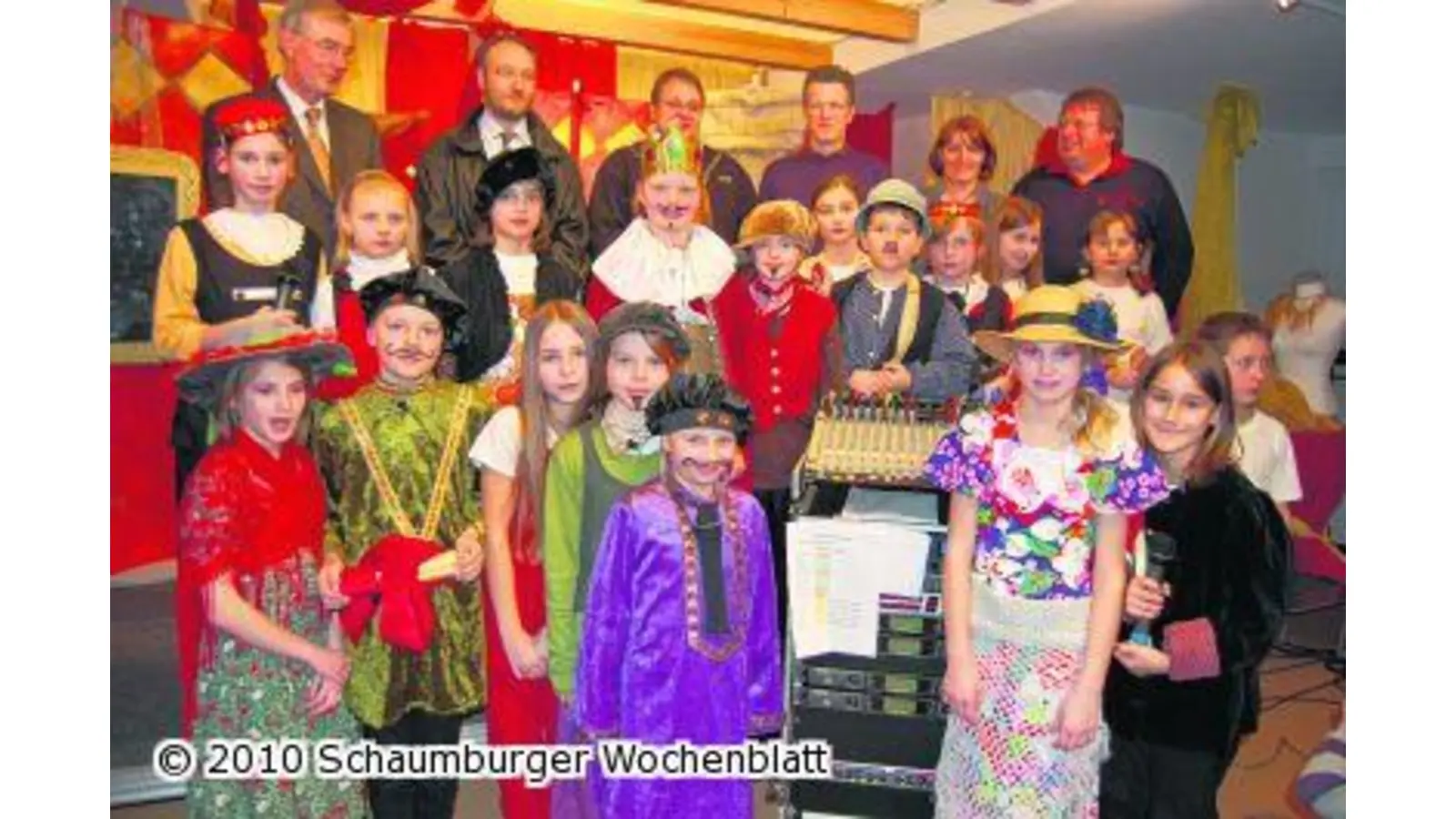 Mit einer Beschallungsanlage bei Aufführung ausgestattet (Foto: ste)
