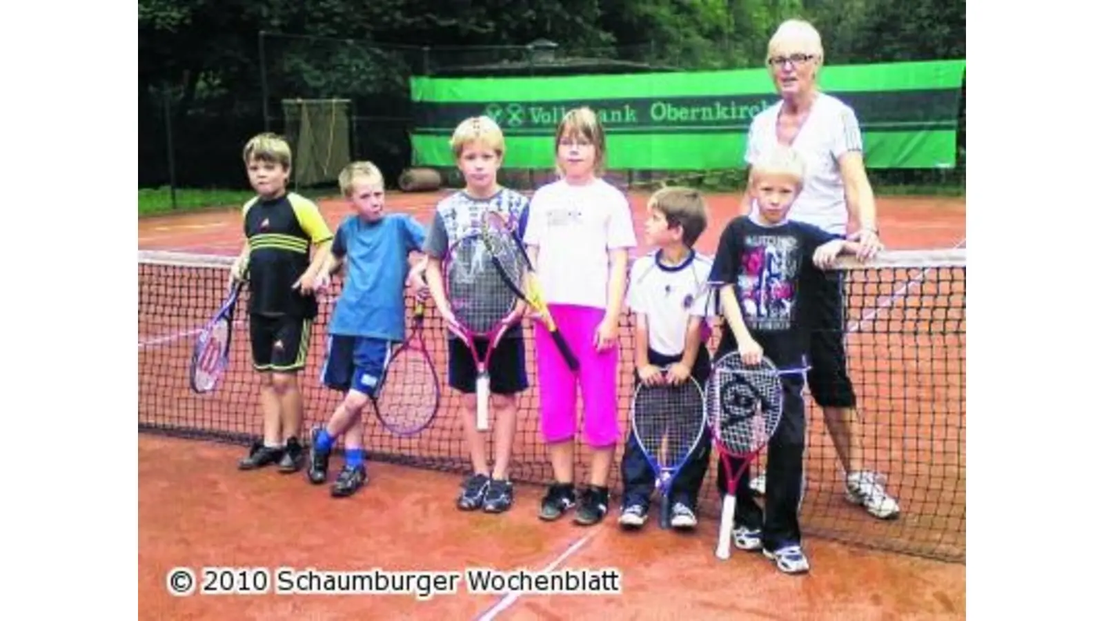 Tennis beim SC zum Abschluss der vielen Ferienspaß-Aktionen (Foto: red)