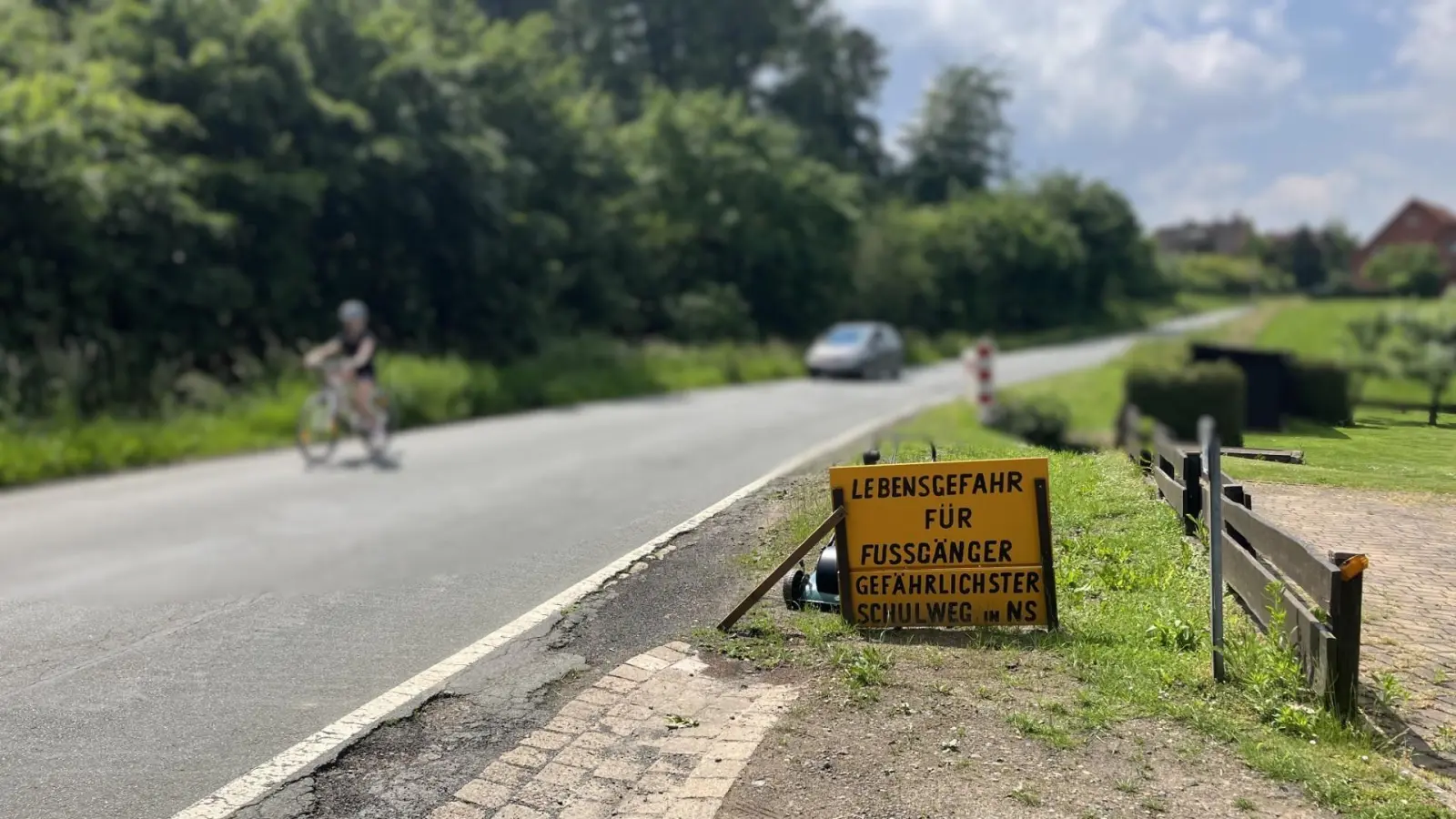 Gefährlichster Schulweg? (Foto: nd)