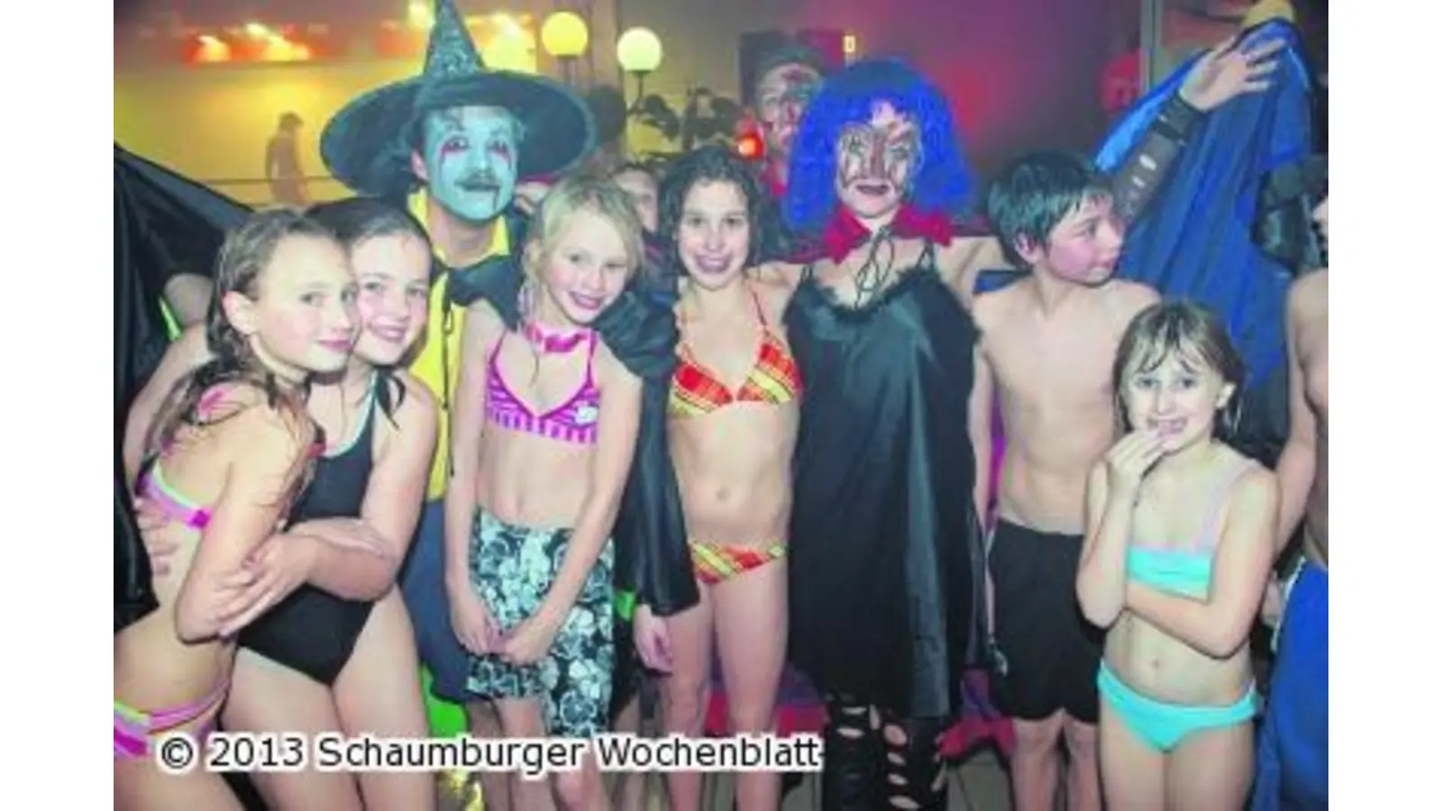 Halloween im Hallenbad (Foto: red)