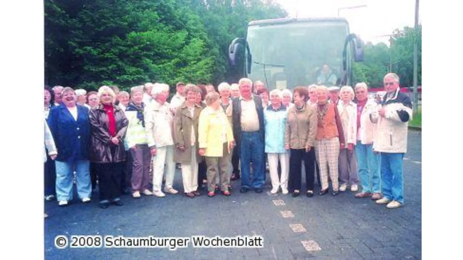 Chormitglieder unterwegs zur Nordsee (Foto: red)