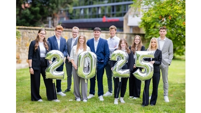 Julie Marie Feige, David Vucinic, Nico Graser, Emely Köller, Nevio Siebert, Finn Hattendorf, Isabell-Henriette Ebeling, Daria Franco, Lara Ossowski undJan Theis. (Foto: privat)