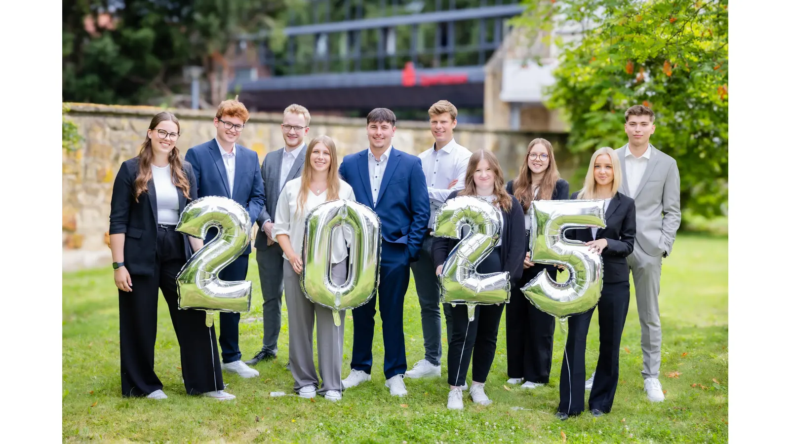 Julie Marie Feige, David Vucinic, Nico Graser, Emely Köller, Nevio Siebert, Finn Hattendorf, Isabell-Henriette Ebeling, Daria Franco, Lara Ossowski undJan Theis. (Foto: privat)
