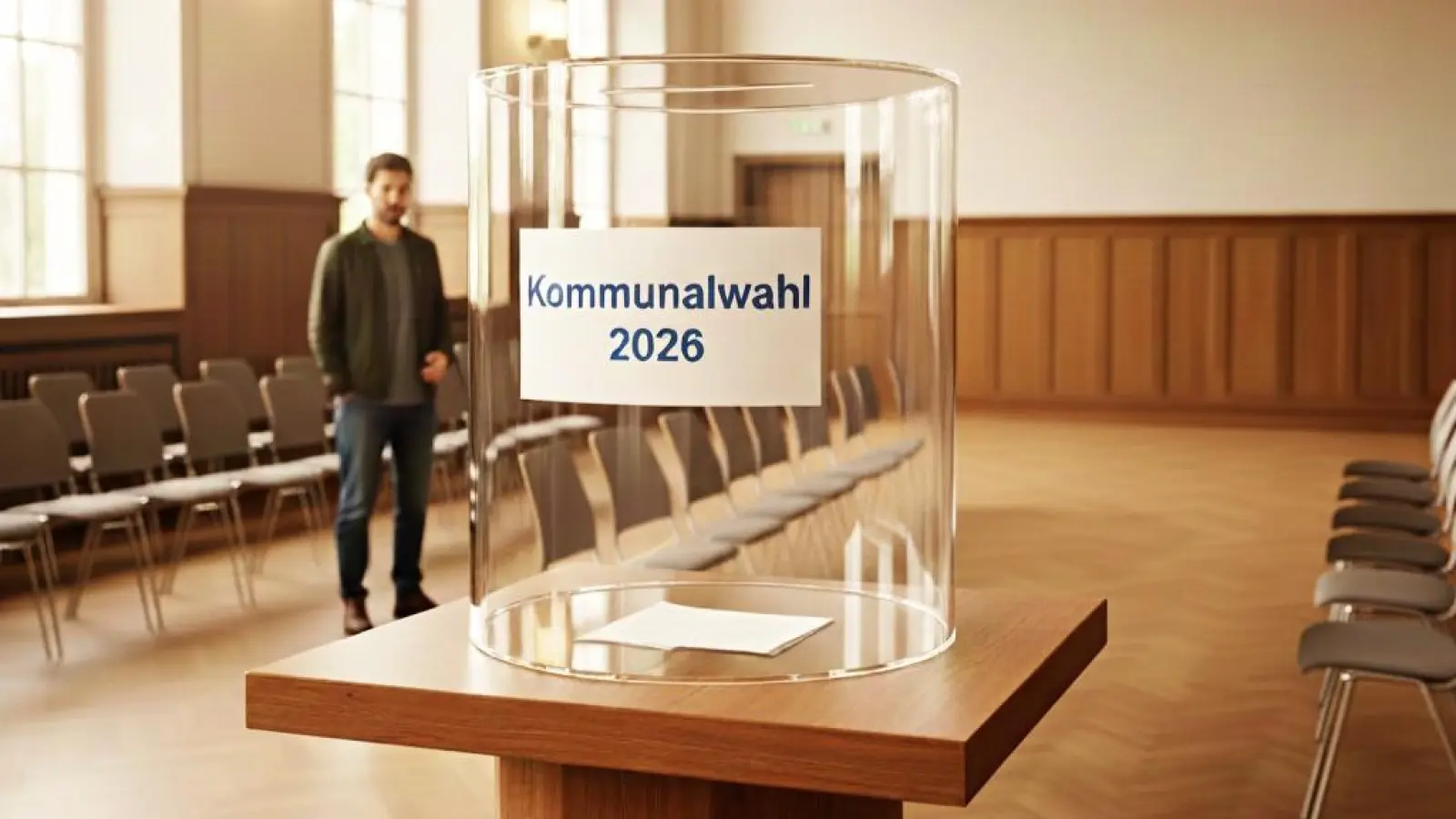Wahlhelfer unterstützen die Demokratie. (Foto: KI-unterstützt / gk)