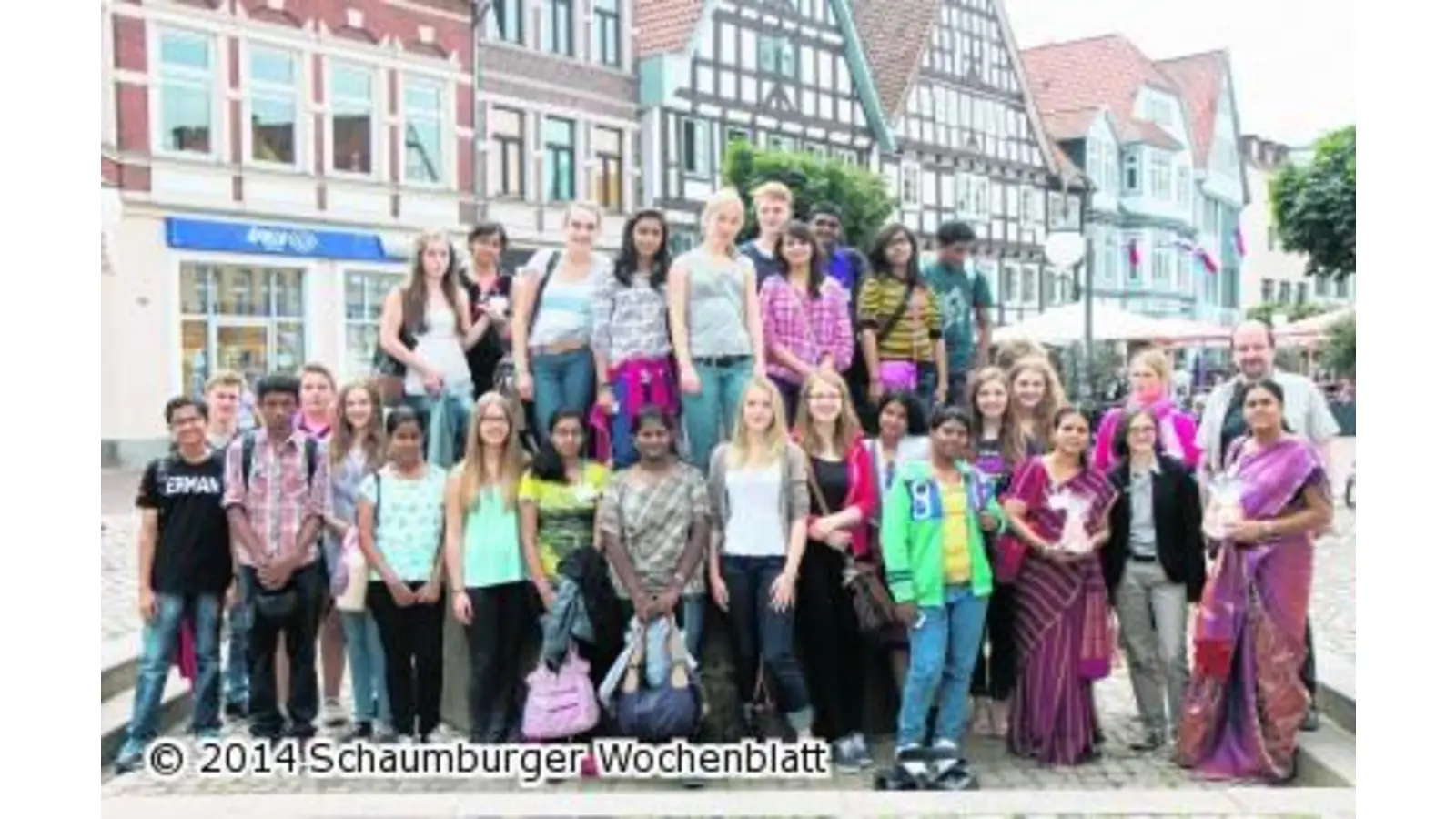 Indische Austauschschüler in Schaumburg (Foto: red)
