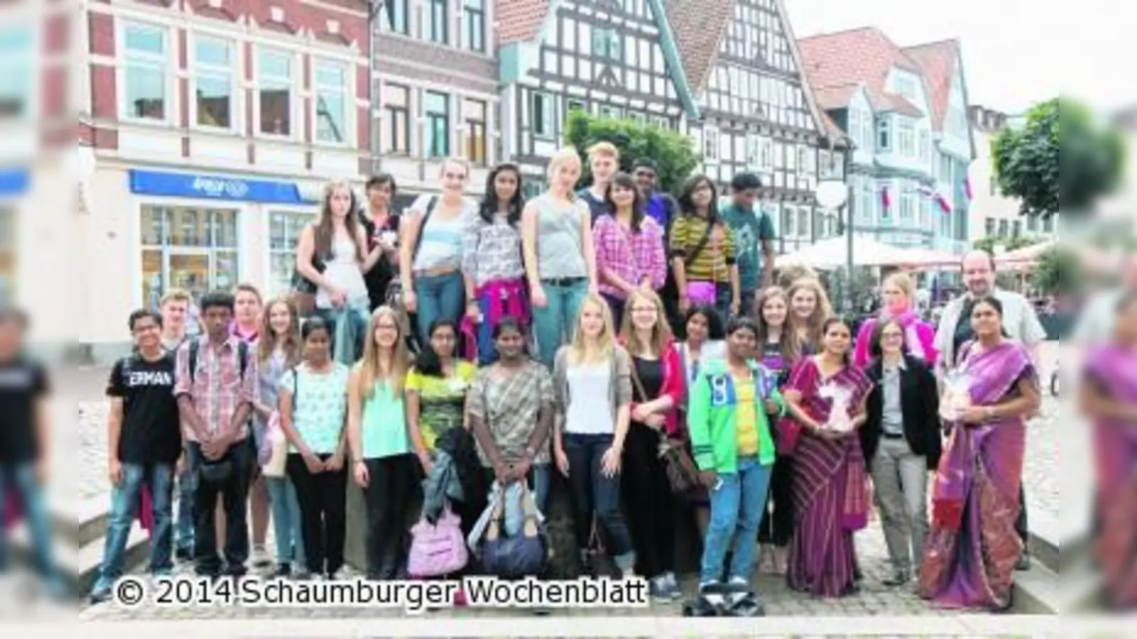 Indische Austauschschüler in Schaumburg (Foto: red)