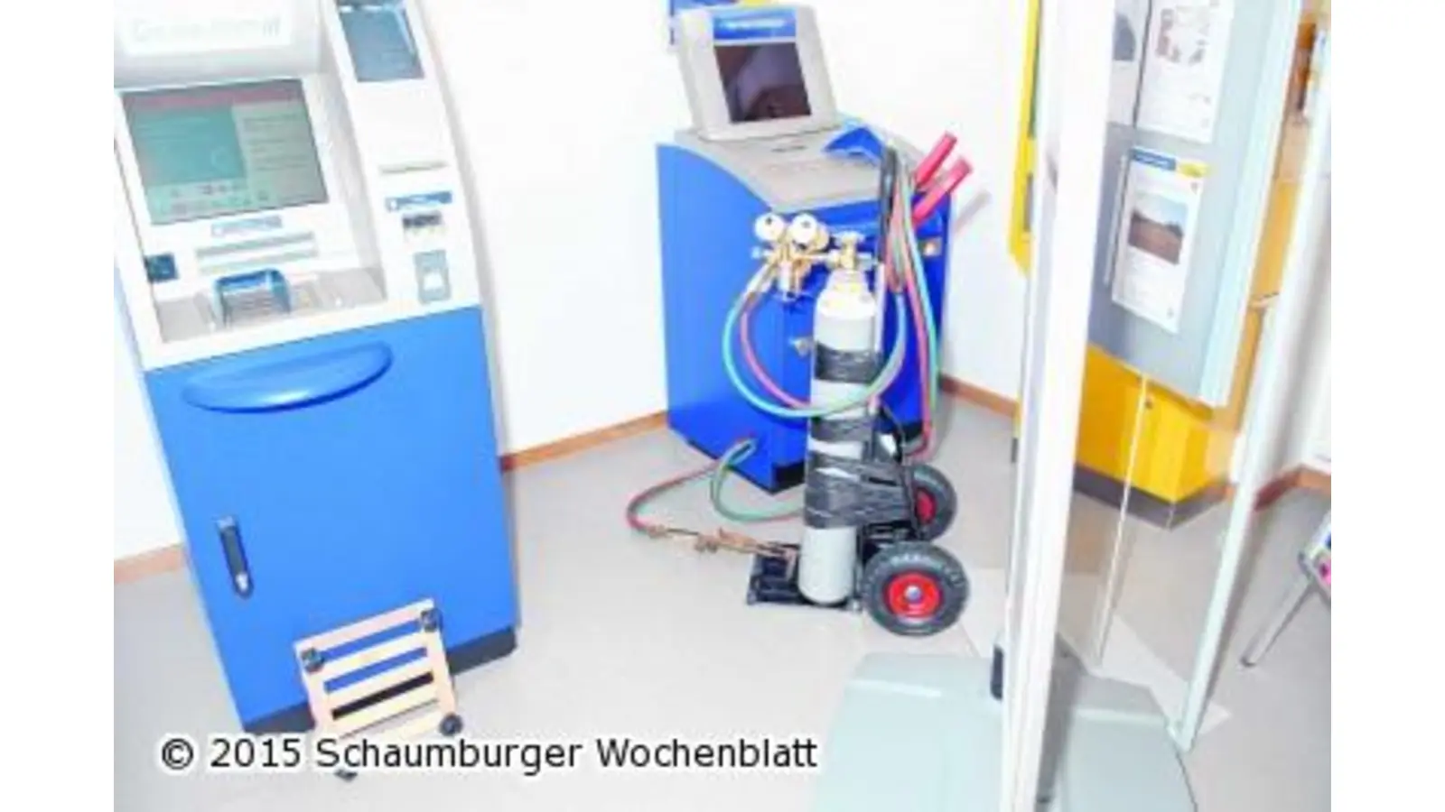 Mit dem Schweißgerät zum Geldautomaten (Foto: em)
