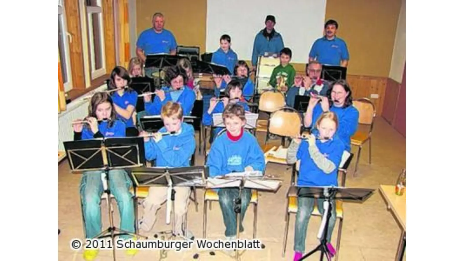Spielleute üben neue Musikstücke ein (Foto: red)