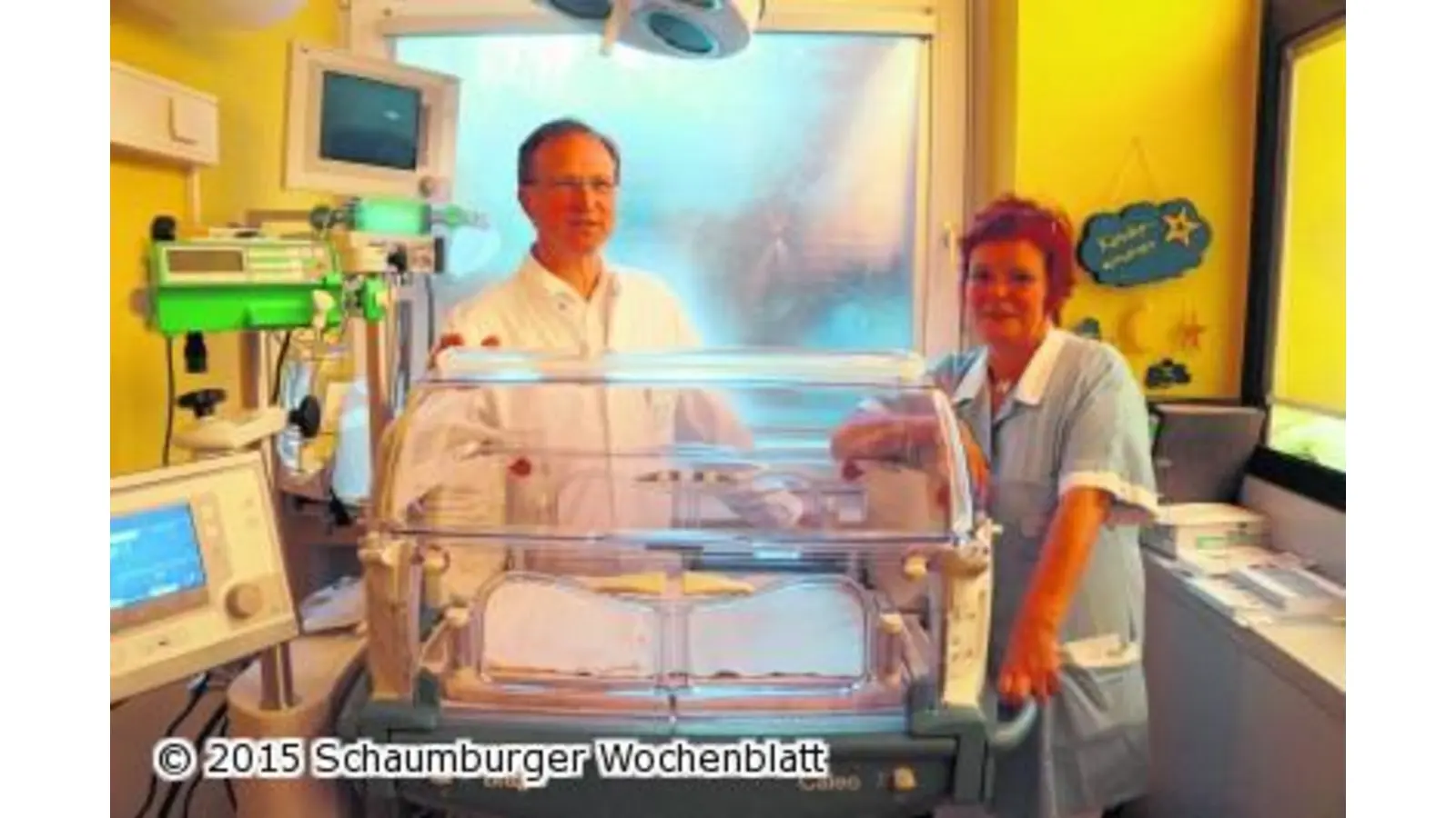 Inkubator für die Geburtshilfe-Station (Foto: wa)