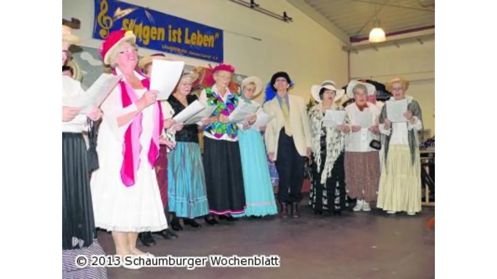 Singen macht Laune und ist die allerbeste Therapie (Foto: al)