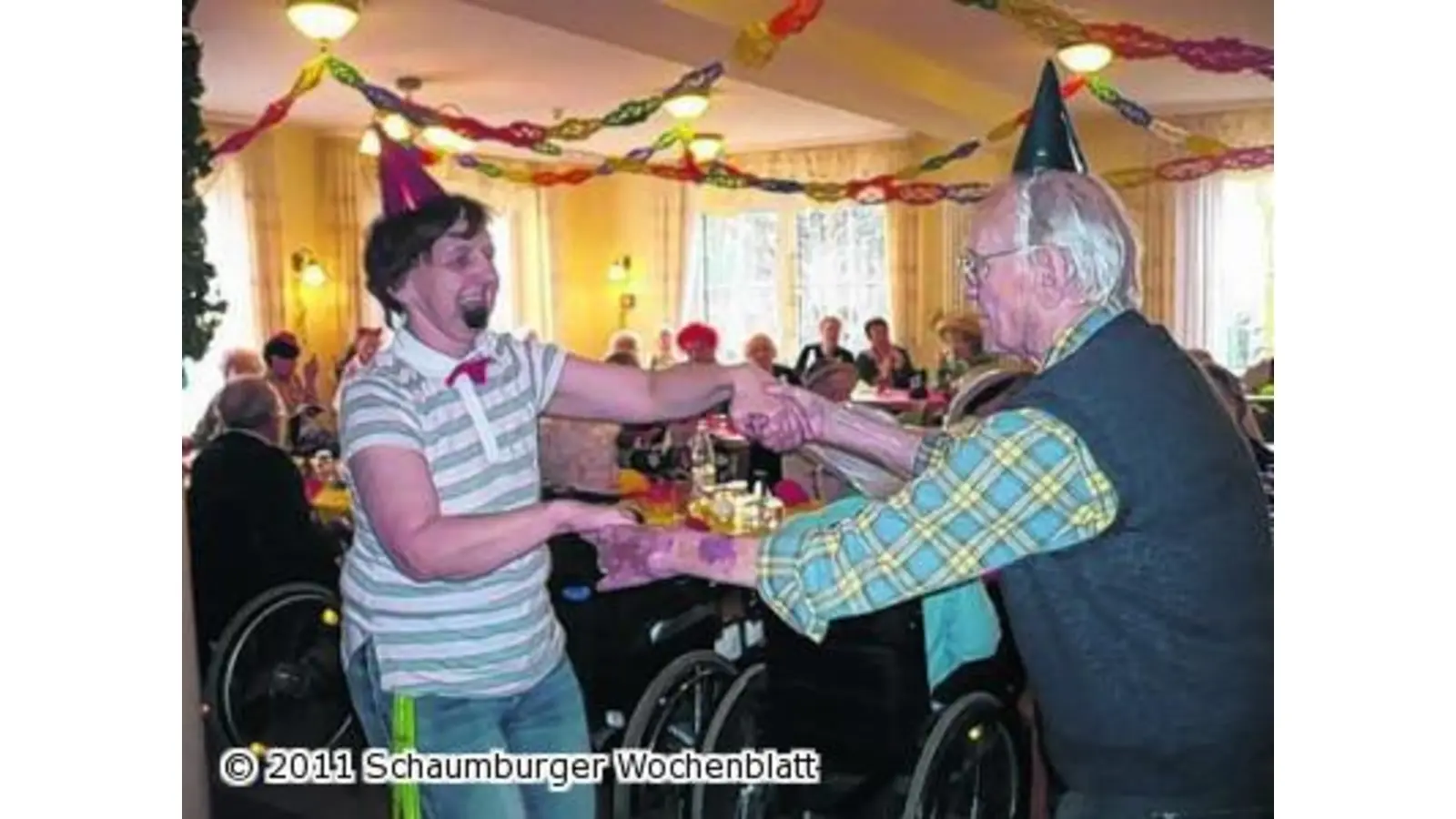 Aufforderung zum flotten Tänzchen (Foto: hb)