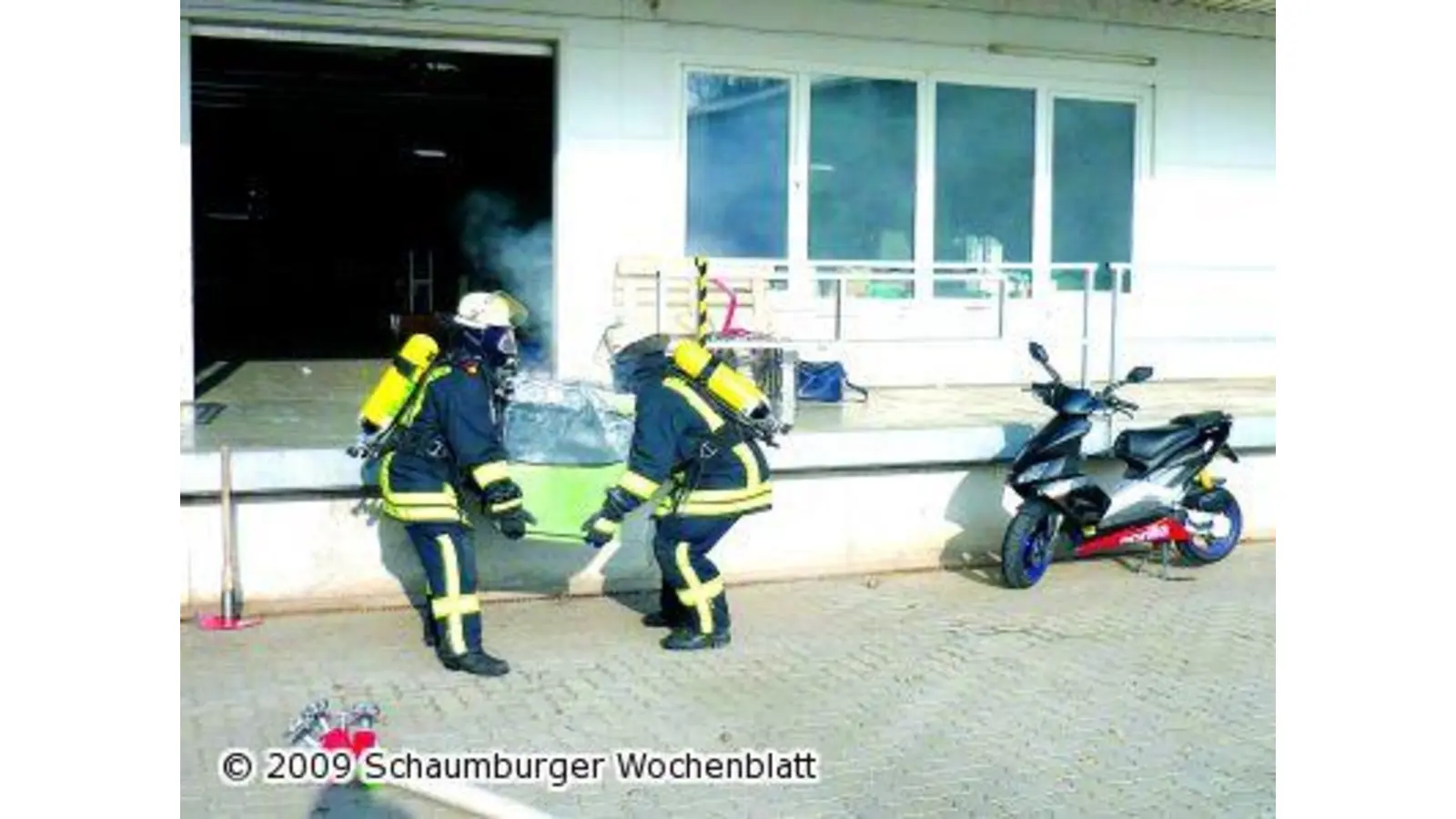 Absauganlage fängt Feuer (Foto: ste)