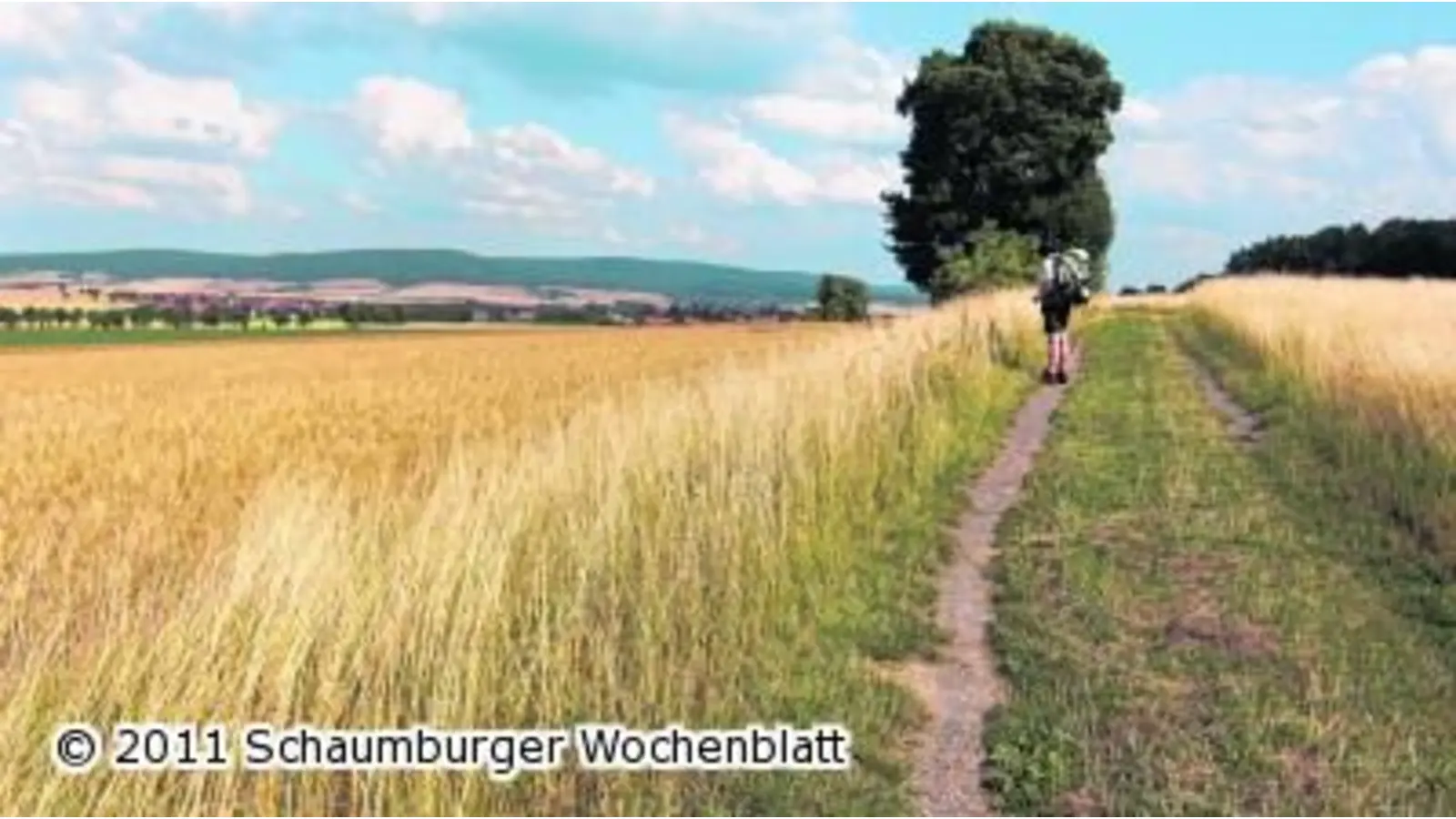 Pilgern auch im Sommer (Foto: em)