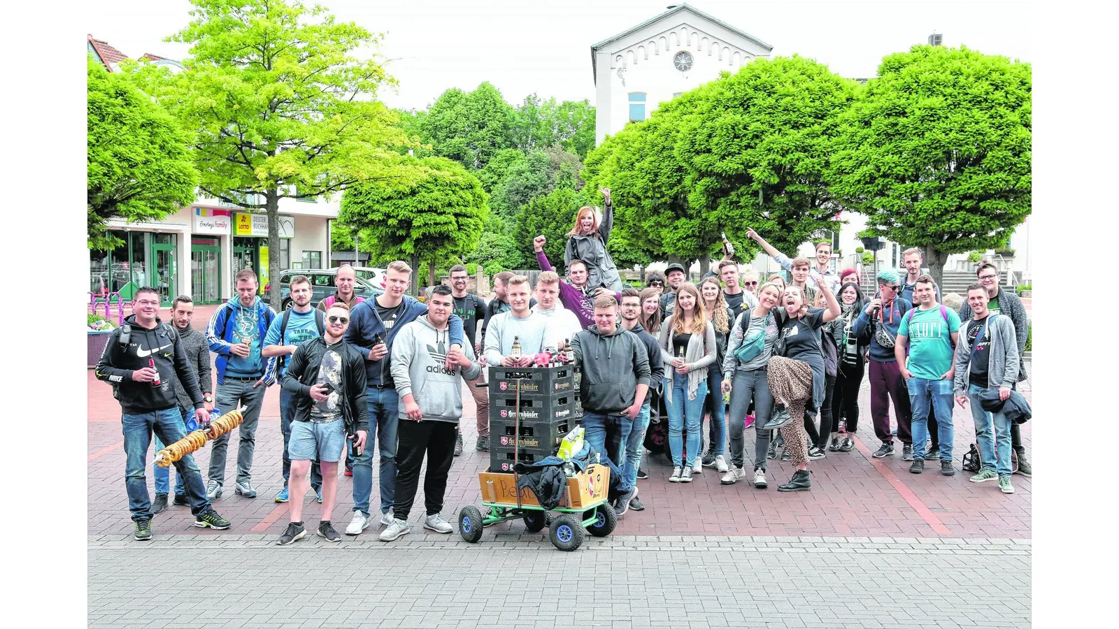Fröhliche Touren aber auch einige heftige Schlägereien (Foto: red)