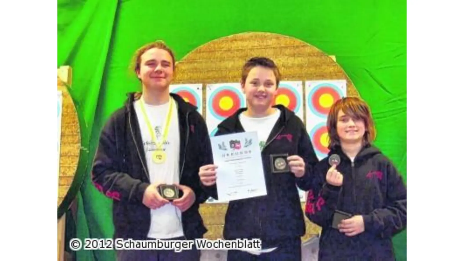 Triumph beim Bogen-Nachwuchs (Foto: al)