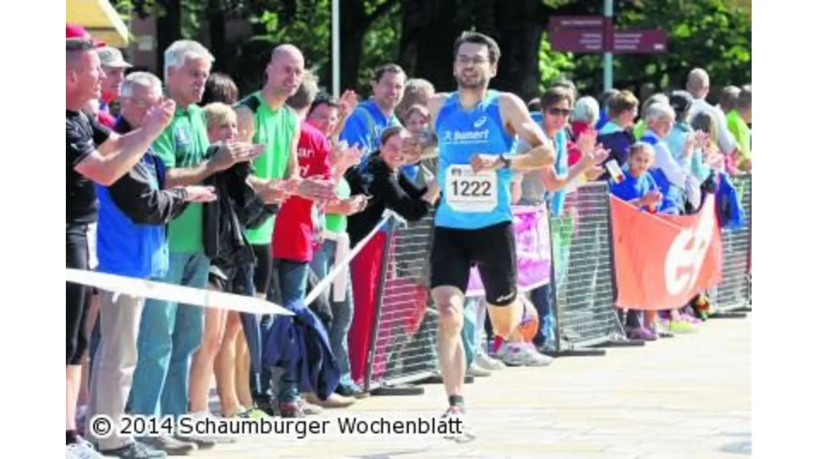 Hunderte von Läufern im Kurpark unterwegs (Foto: red)