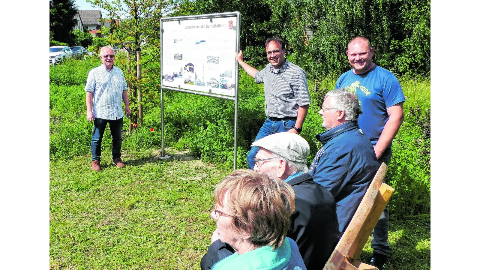 Bilder erinnern an die Bahn (Foto: al)