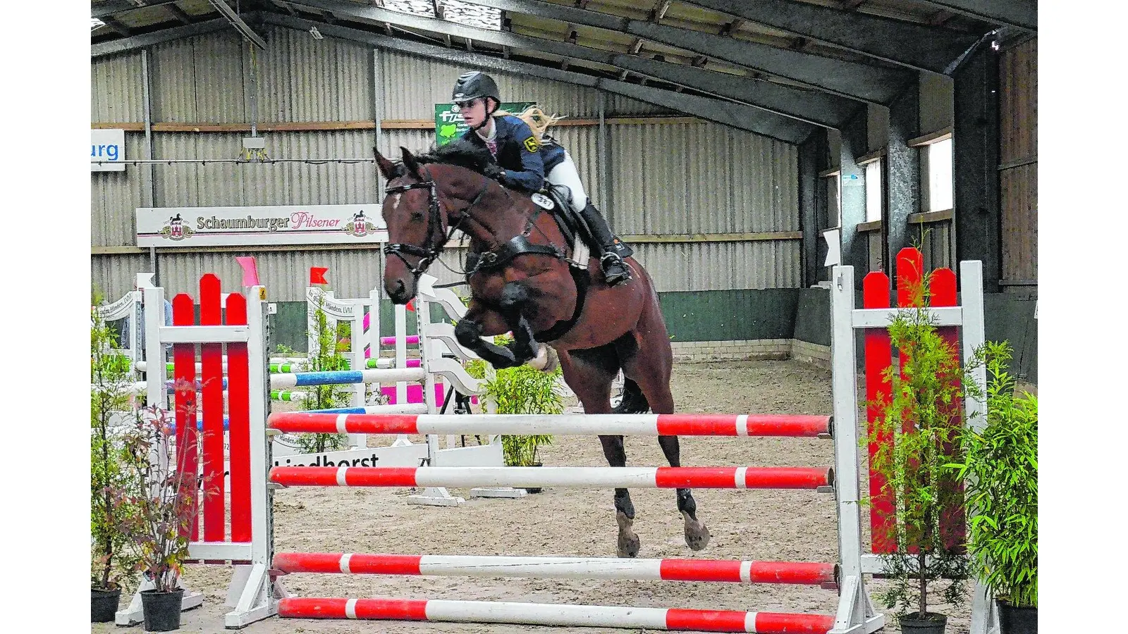 Madeleine Grobosch zeigt sich in großer Form (Foto: bt)