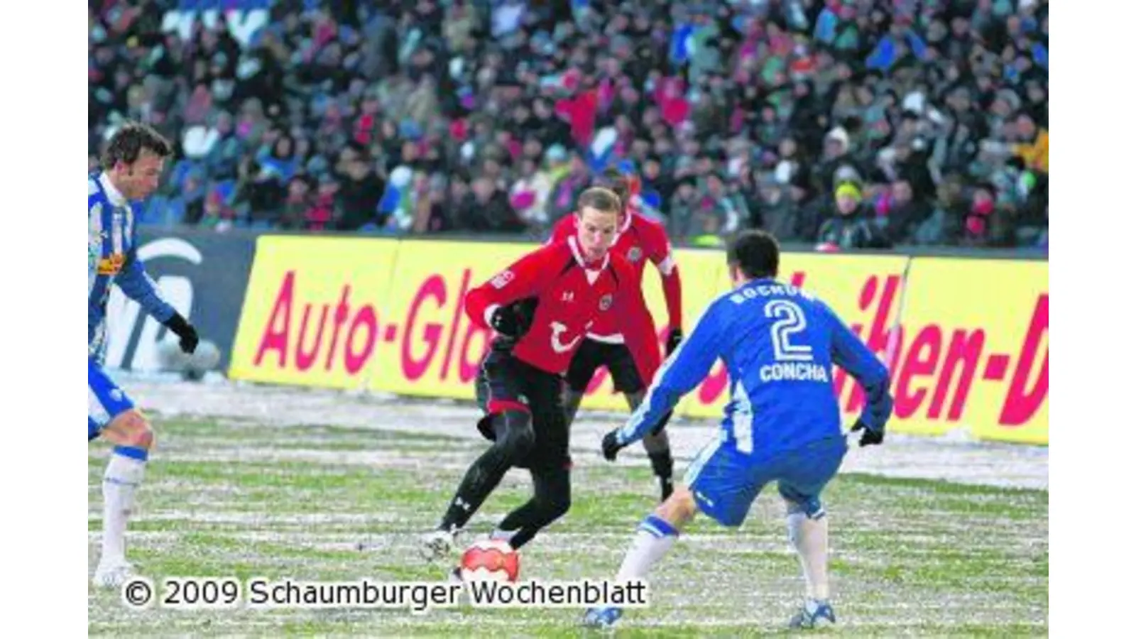 Bittere Heimniederlage verdirbt Hannover 96 das Weihnachtsfest (Foto: bb)