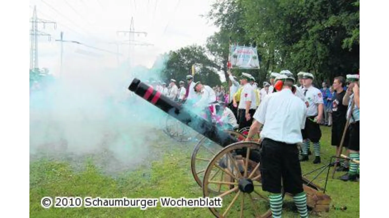 Historische Schlacht am Sonntag (Foto: ste)