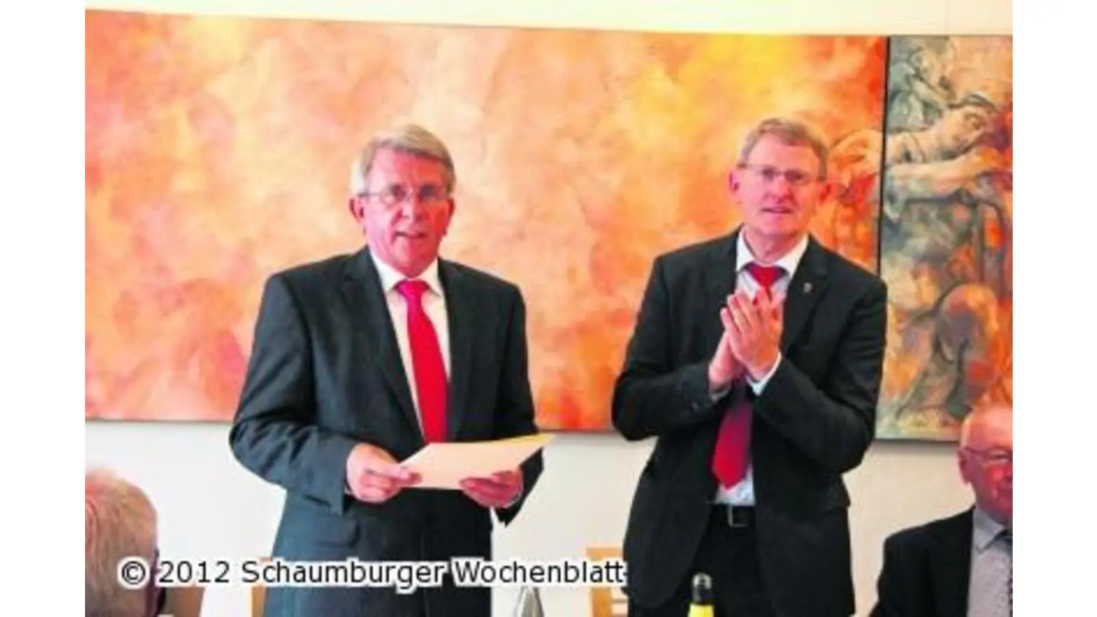 Abschied nach fast 50 Dienstjahren (Foto: mh)