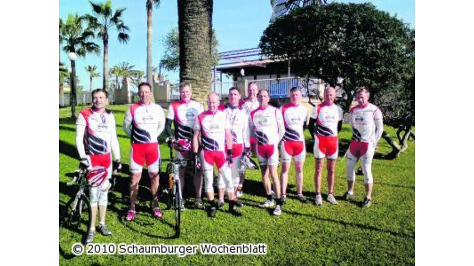 Gut ausgerüstet gehen die Radfahrer in die neue Saison (Foto: em)