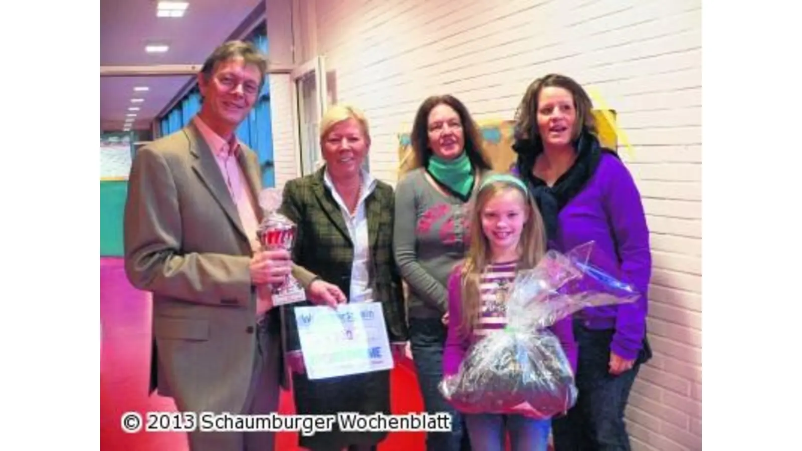 Amelie siegt für ihre Schule (Foto: al)